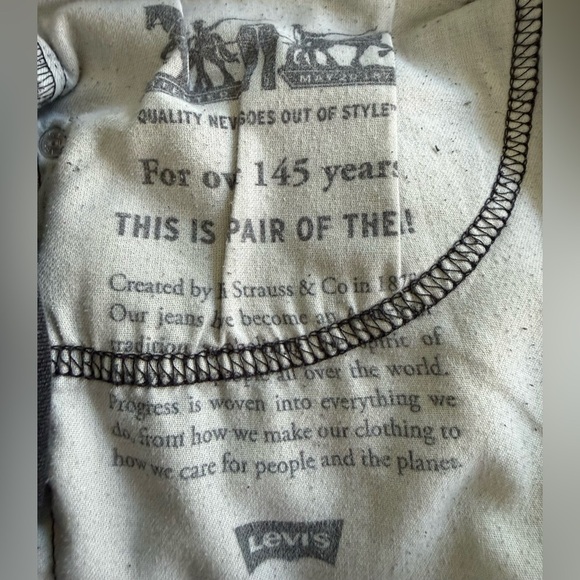 Levi’s 511 Men’s Slim Fit Jeans W36 L30 Black Gray Stretch Denim - Picture 13 of 13